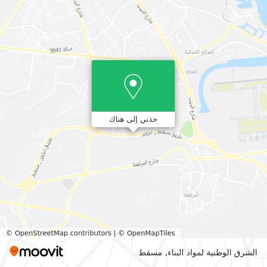 خريطة الشرق الوطنية لمواد البناء