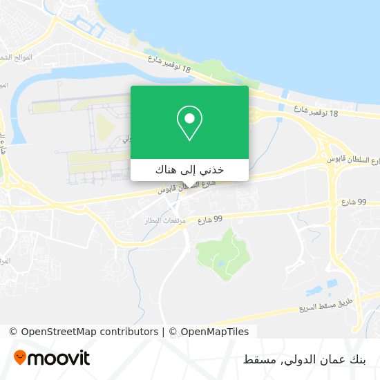 خريطة بنك عمان الدولي