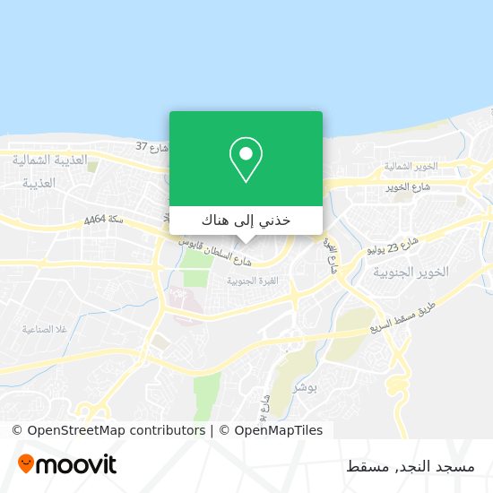 خريطة مسجد النجد