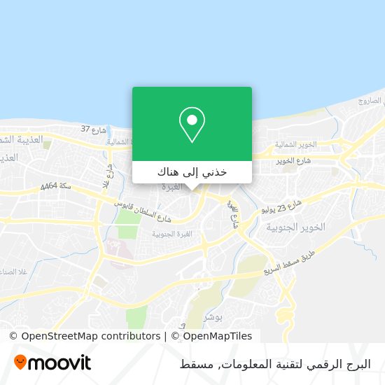 خريطة البرج الرقمي لتقنية المعلومات