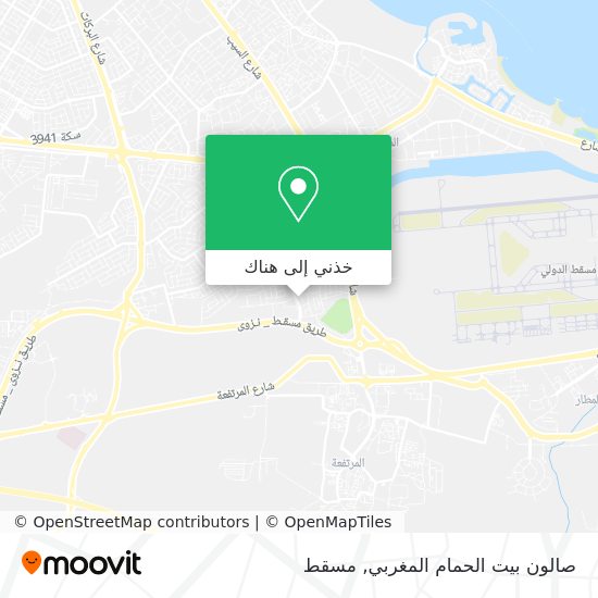 خريطة صالون بيت الحمام المغربي