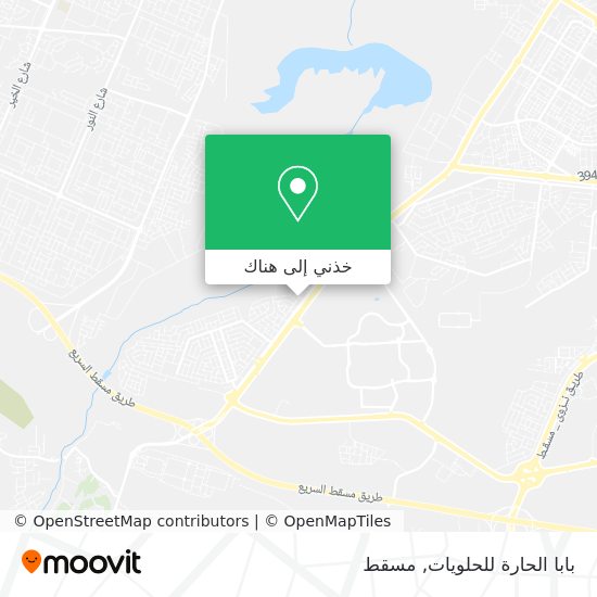 خريطة بابا الحارة للحلويات