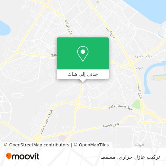 خريطة تركيب عازل حراري