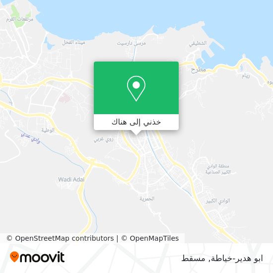 خريطة ابو هدير-خياطة