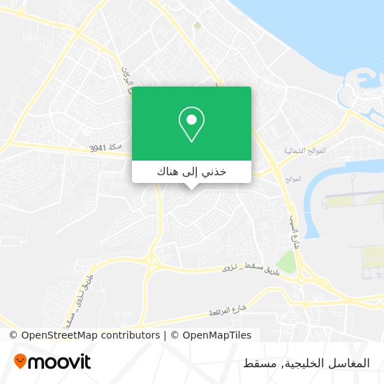 خريطة المغاسل الخليجية
