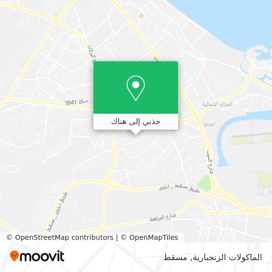 خريطة الماكولات الزنجبارية