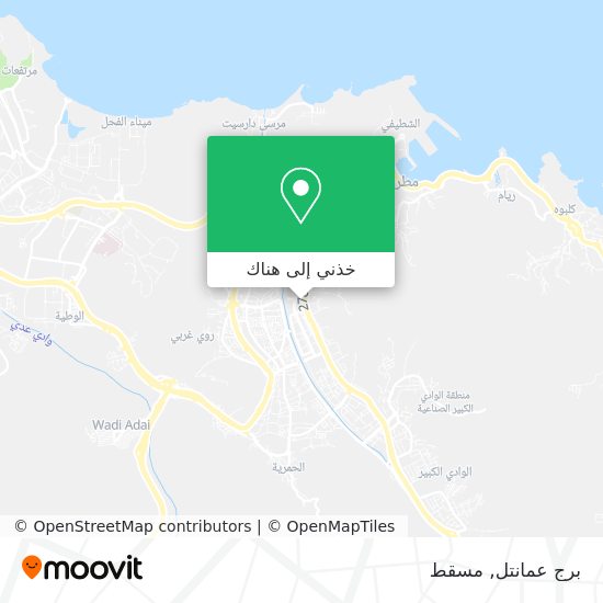 خريطة برج عمانتل