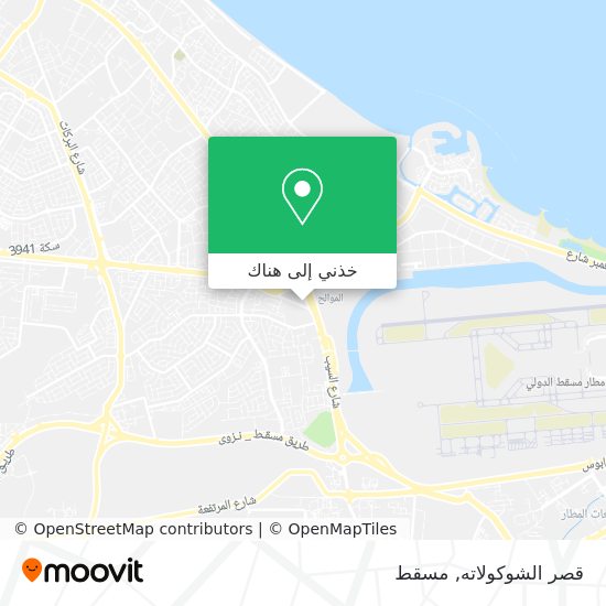 خريطة قصر الشوكولاته