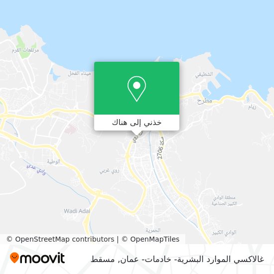 خريطة غالاكسي الموارد البشرية- خادمات- عمان