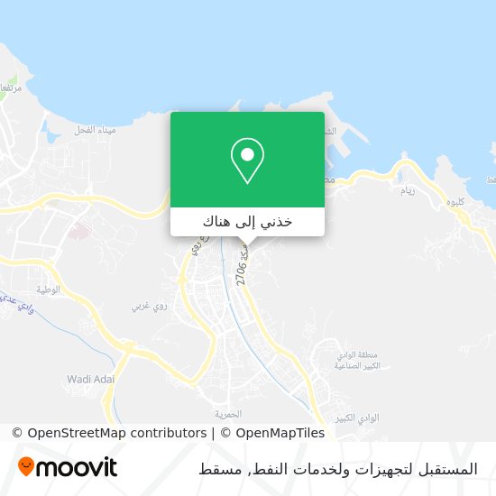 خريطة المستقبل لتجهيزات ولخدمات النفط