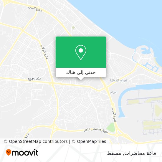 خريطة قاعة محاضرات