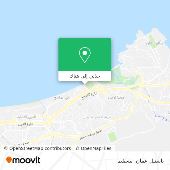 خريطة باستيل عمان