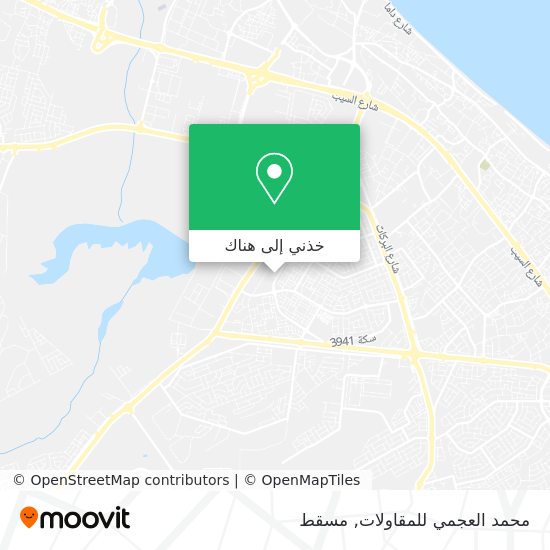 خريطة محمد العجمي للمقاولات