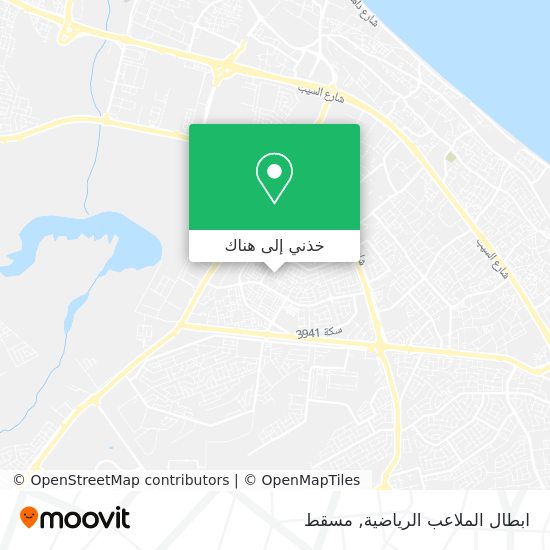 خريطة ابطال الملاعب الرياضية