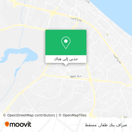 خريطة صراف بنك ظفار