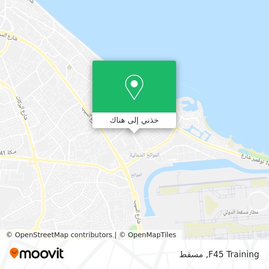 خريطة F45 Training