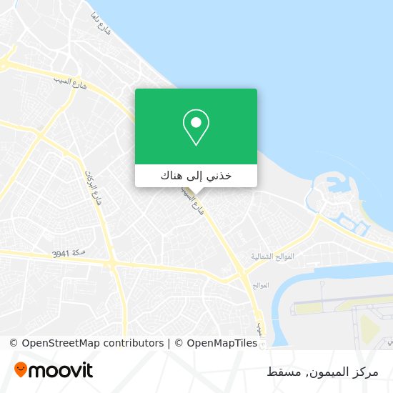 خريطة مركز الميمون