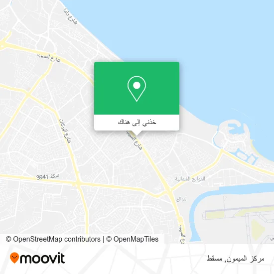 خريطة مركز الميمون