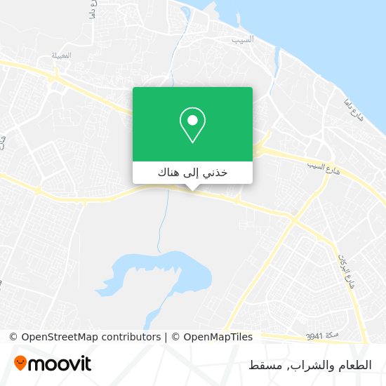 خريطة الطعام والشراب