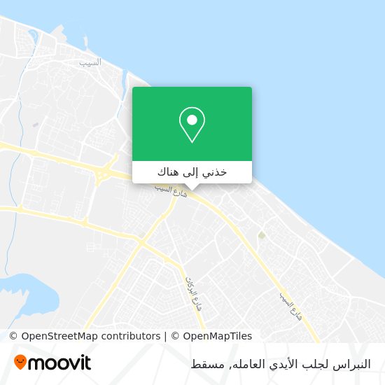 خريطة النبراس لجلب الأيدي العامله