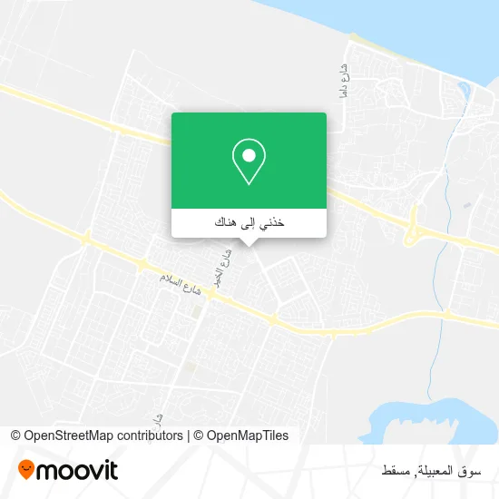 خريطة سوق المعبيلة