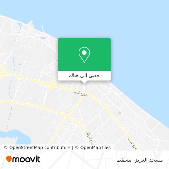 خريطة مسجد العزيز