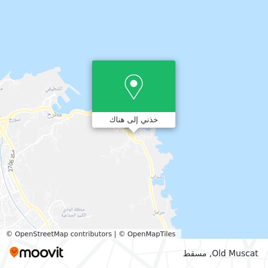 خريطة Old Muscat