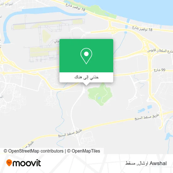 خريطة Awshal اوشال