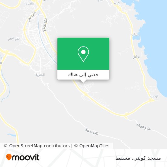 خريطة مسجد كويتي