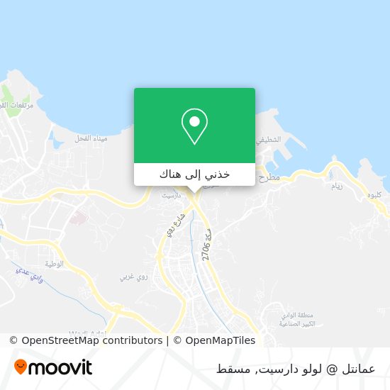خريطة عمانتل @ لولو دارسيت