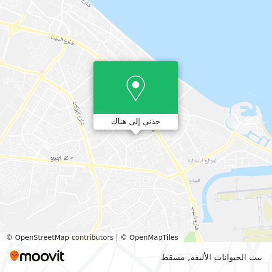 خريطة بيت الحيوانات الأليفة