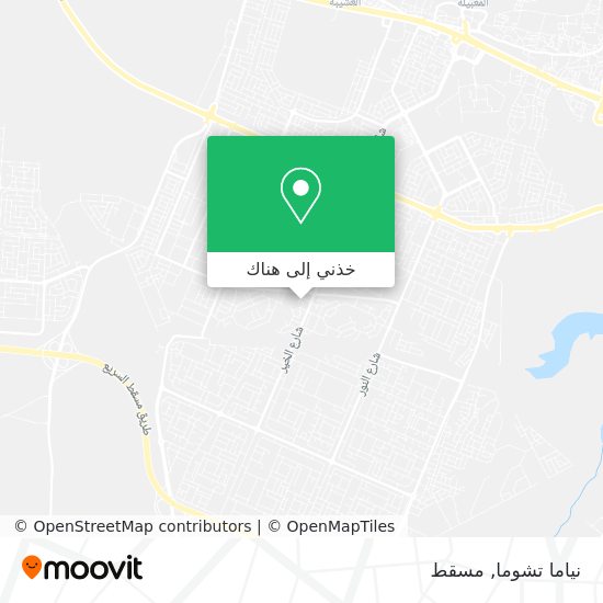 خريطة نياما تشوما