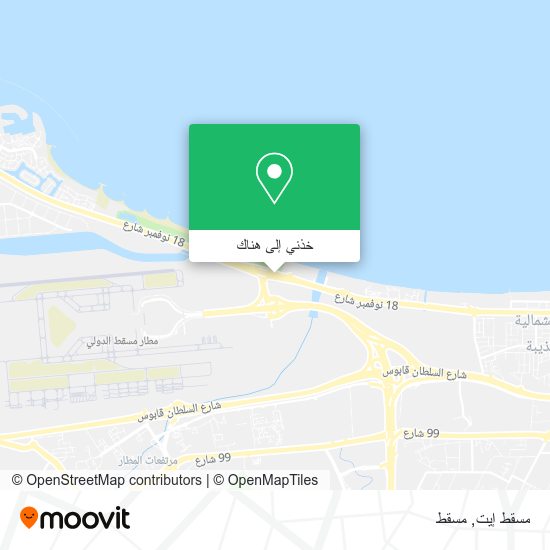 خريطة مسقط إيت
