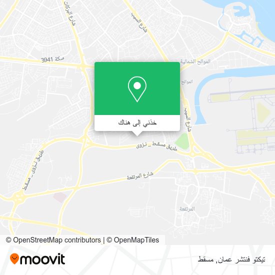 خريطة تيكتو فنتشر عمان