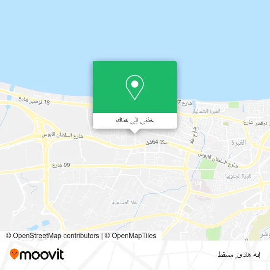 خريطة إنه هادئ