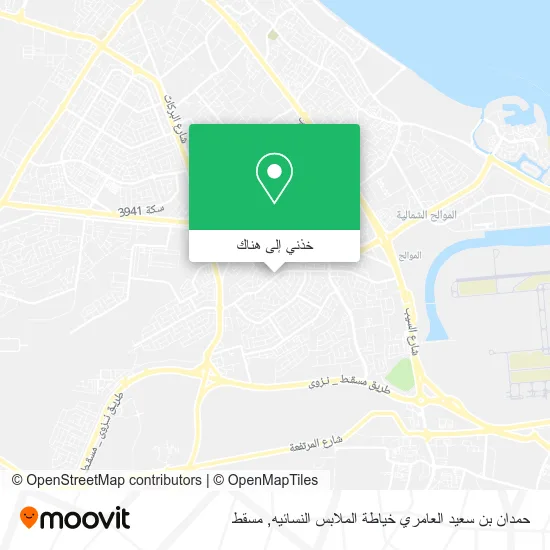 خريطة حمدان بن سعيد العامري خياطة الملابس النسائيه