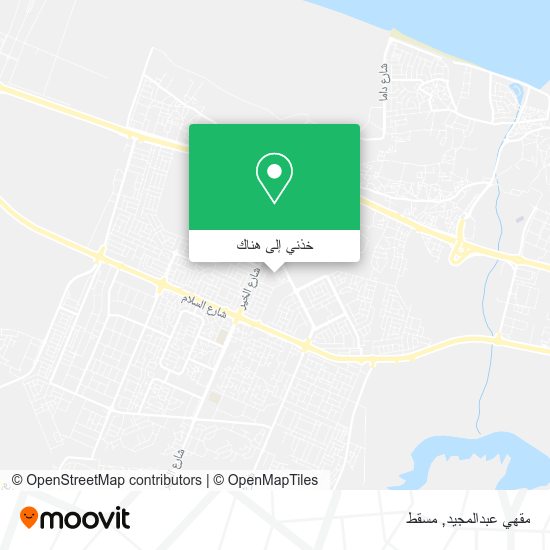 خريطة مقهي عبدالمجيد