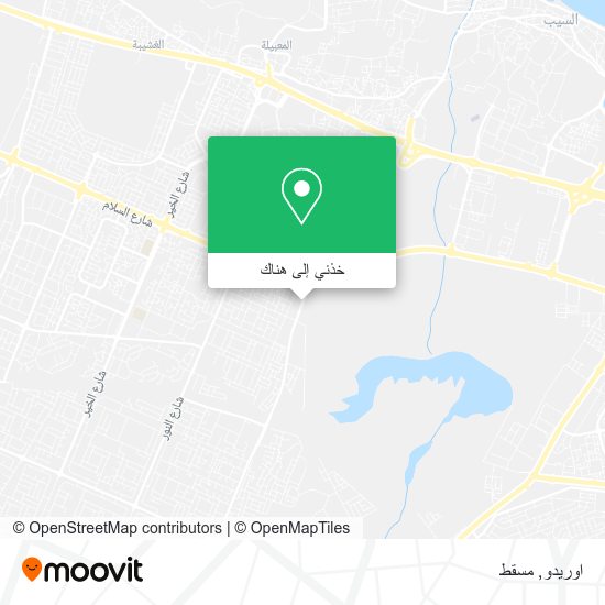خريطة اوريدو