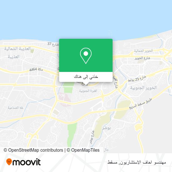 خريطة مهندسو احاف الاستشاريون