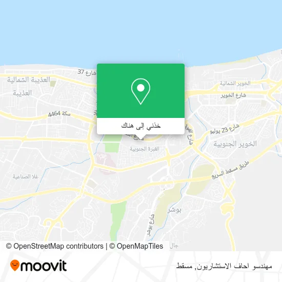 خريطة مهندسو احاف الاستشاريون