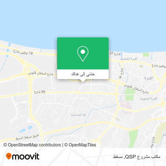 خريطة مكتب مشروع QSP