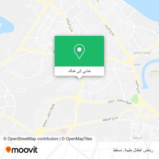 خريطة رياض أطفال طيبة