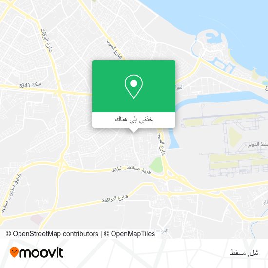 خريطة شل