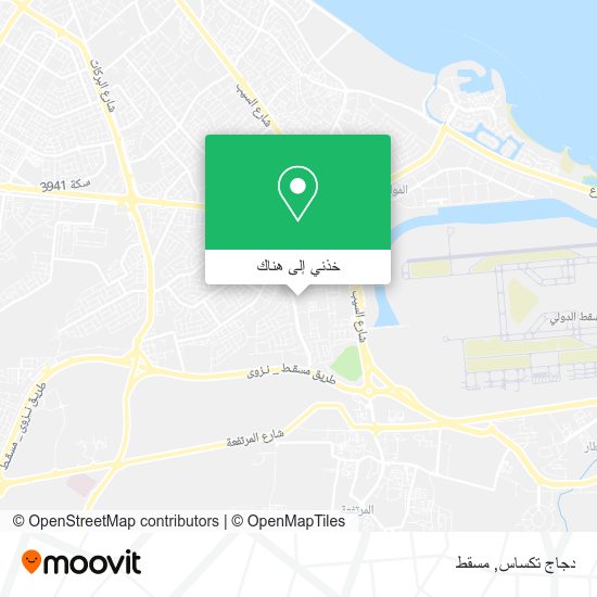خريطة دجاج تكساس
