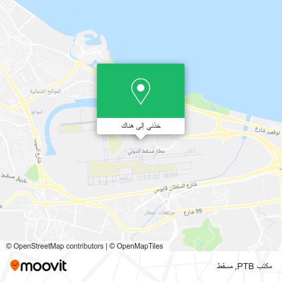 خريطة مكتب PTB