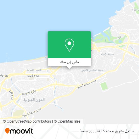 خريطة مستقبل مشرق - خدمات التدريب