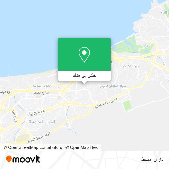 خريطة داران