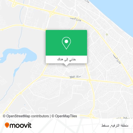 خريطة منطقة الترفيه