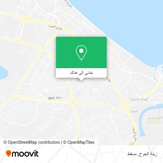خريطة زينة الجوخ