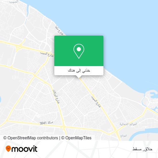 خريطة حلاق